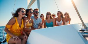 Ostoksilla veneilyä varten